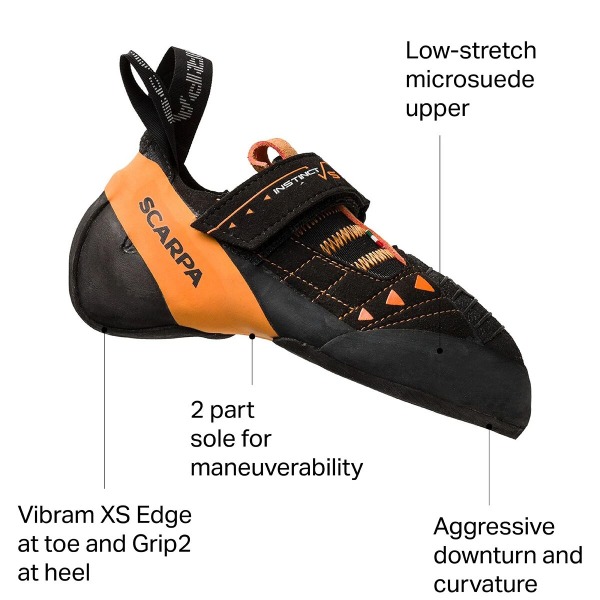 Scarpa Instinct VS Climbing Shoe - Men's - Image 6