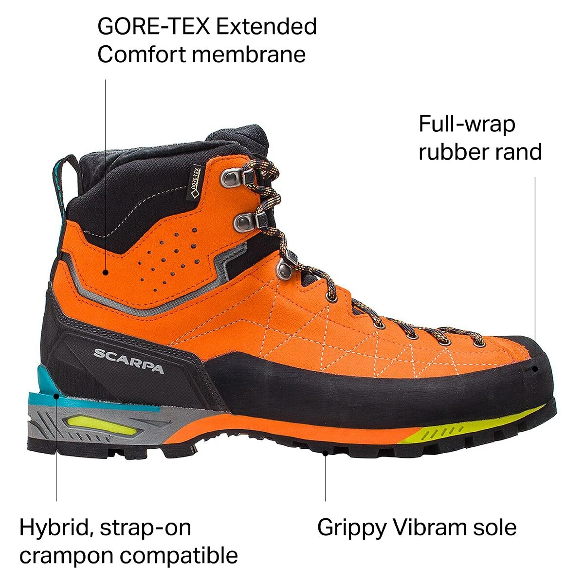 Scarpa Zodiac Tech GTX Mountaineering Boot - Image 7