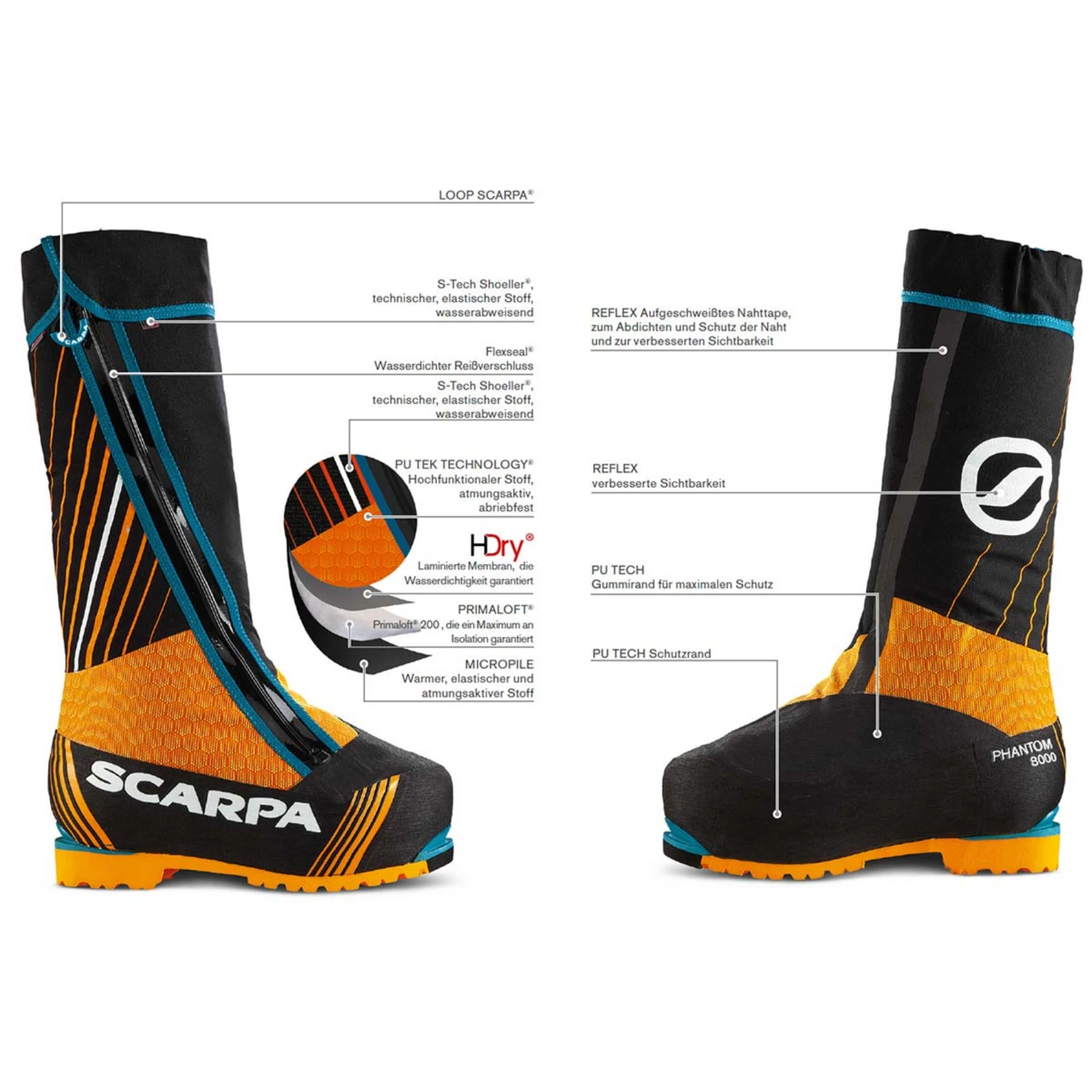 Scarpa Phantom 8000 Shoes - Image 4