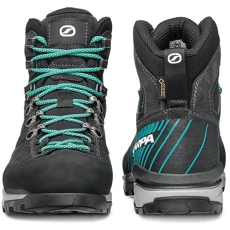 Scarpa Mescalito TRK GTX Women's Shoes - Dark Anthracite/tropical Green - Image 3