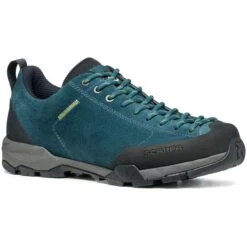 Scarpa Mojito Trail Hiking Shoes - Petrol /light Green