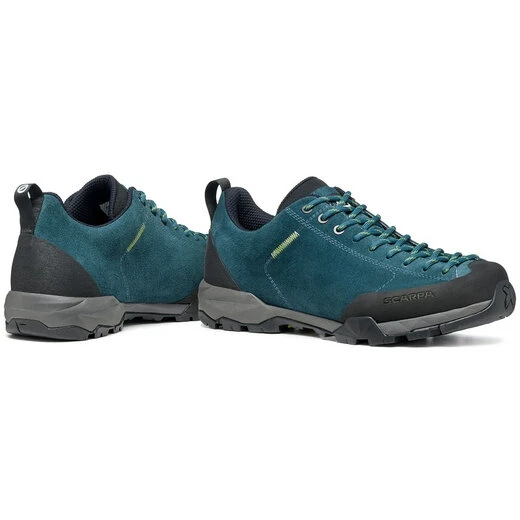 Scarpa Mojito Trail Hiking Shoes - Petrol /light Green - Image 7