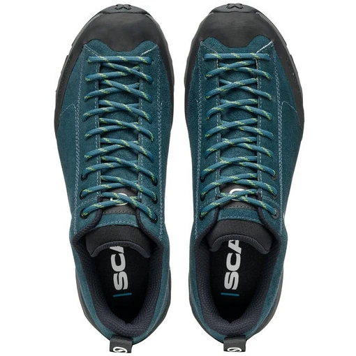 Scarpa Mojito Trail Hiking Shoes - Petrol /light Green - Image 6