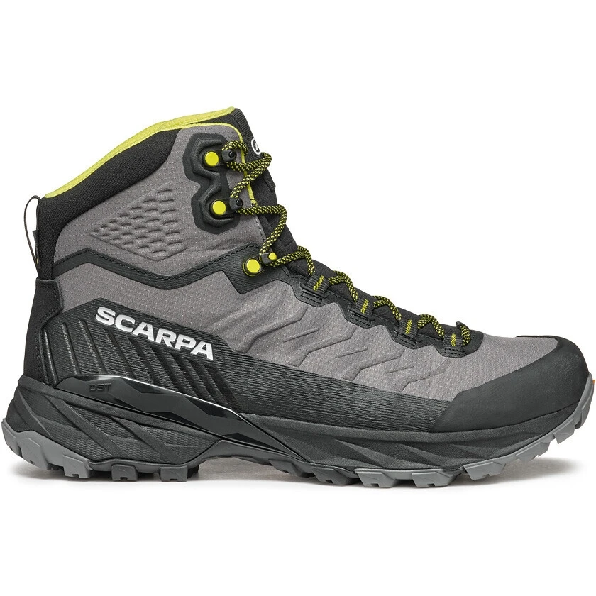 Scarpa Rush TRK LT GTX Hiking Shoes - Gray/lime - Image 7